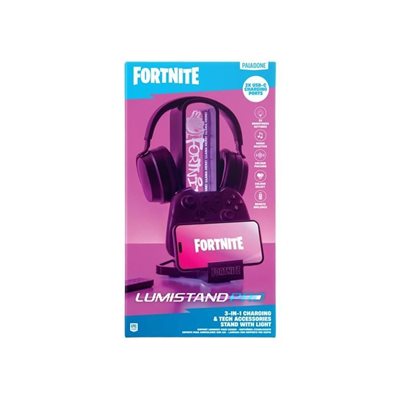 Paladone Fortnite Desk Headphone Stand with Light -teline