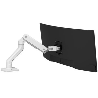 Ergotron ≤49" HX Desk Monitor Arm, näyttövarsi pöydälle, valkoinen