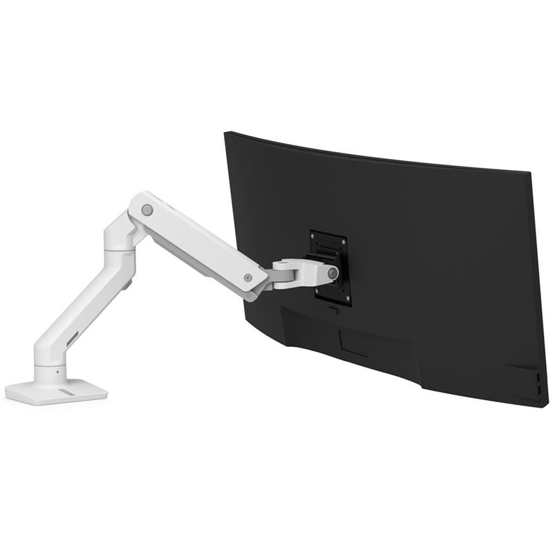 Ergotron ≤49" HX Desk Monitor Arm, näyttövarsi pöydälle, valkoinen