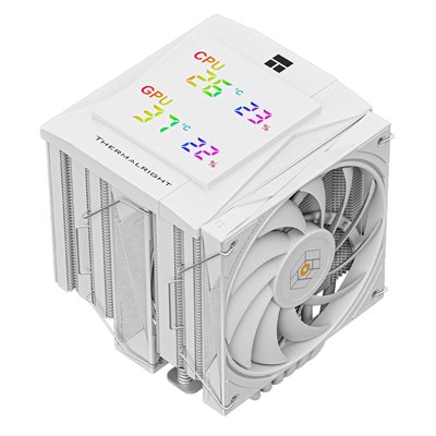 Thermalright Royal Knight 120 Digital WHITE -prosessorijäähdytin