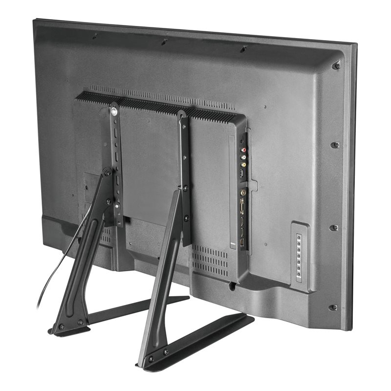 Deltaco 23-70" Tabletop Stand, pöytäteline näytölle, musta