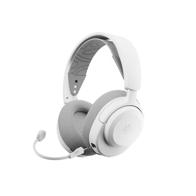 SteelSeries Arctis Nova 3 Wireless, langattomat pelikuulokkeet mikrofonilla, valkoinen