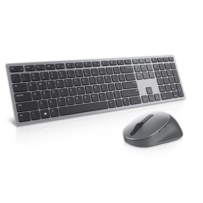 Dell Premier Multi-Device KM7321W, langaton näppäimistö ja hiiri, musta/harmaa