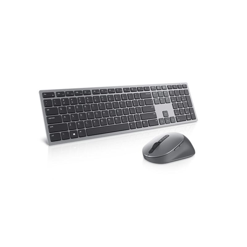 Dell Premier Multi-Device KM7321W, langaton näppäimistö ja hiiri, musta/harmaa