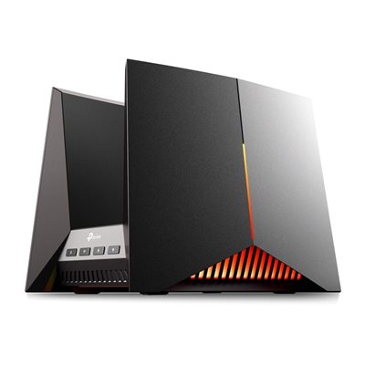 TP-Link Archer GE800, Tri-band BE19000 Wi‑Fi 7 -pelireititin, musta
