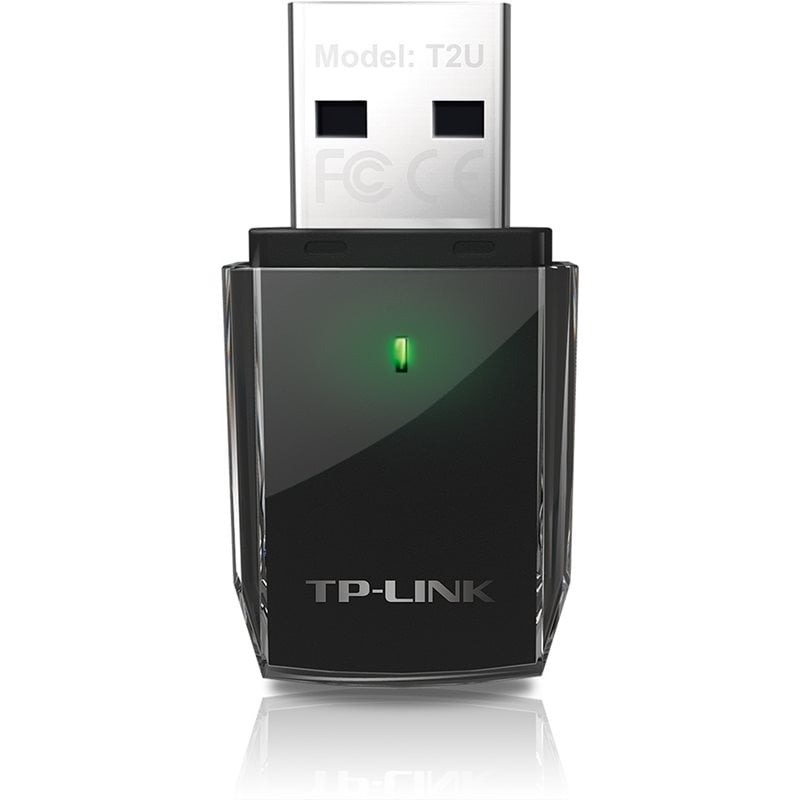 TP-Link Archer T2U, AC600 WLAN-sovitin, Dual-Band, USB 2.0, 802.11ac