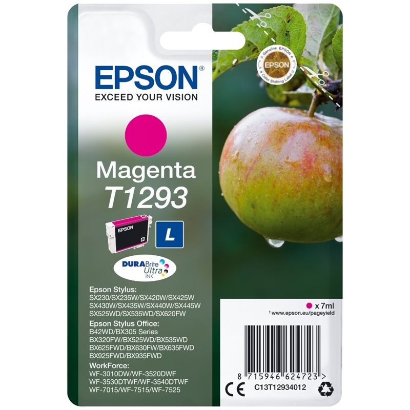 Epson T1293 Apple -väriainekasetti, magenta