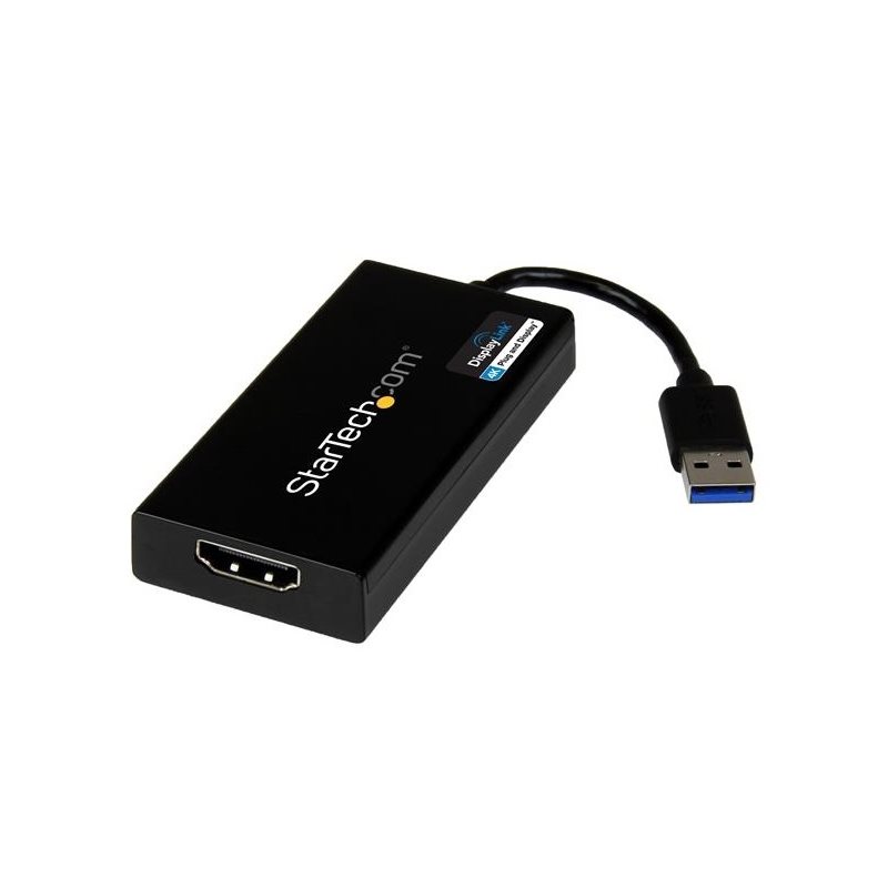 StarTech.com Ulkoinen USB 3.0 -> HDMI -sovitin, UHD 4K, musta