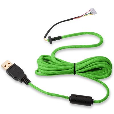 Glorious Ascended Cable V2 - Gremlin Green, pelihiiren vaihtokaapeli, 2m, (Poistotuote! Norm. 17,90€)