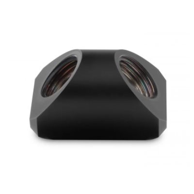 EK-Waterblocks EK-Quantum Torque Static FF 90° - Black -kulma-adapteri