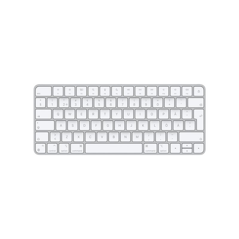 Apple Magic Keyboard, langaton Bluetooth -näppäimistö, hopea/valkoinen