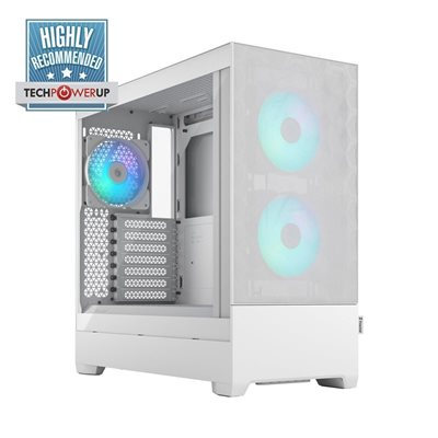 Fractal Design Pop Air RGB White - TG Clear Tint, ikkunallinen tornikotelo, valkoinen