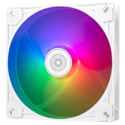 SilverStone VISTA 140 ARGB, 140mm PWM-laitetuuletin, valkoinen