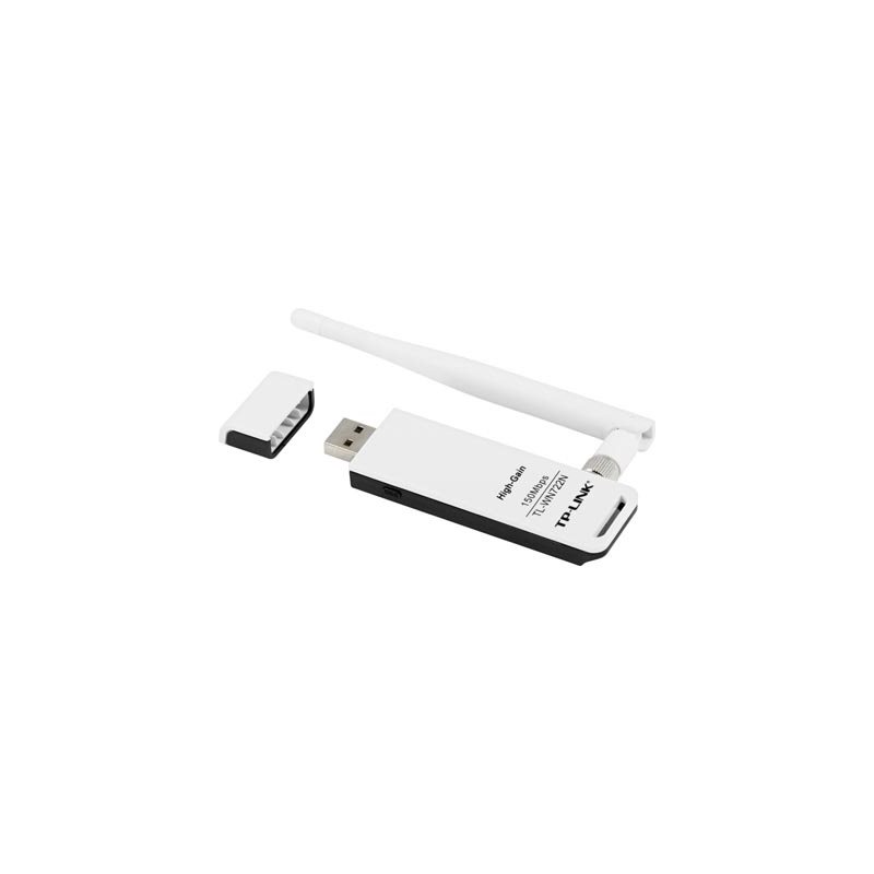 TP-Link (Outlet) TL-WN722N High Power, WLAN-sovitin, USB, 150Mbps