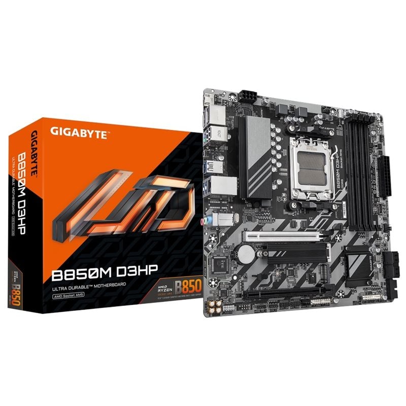 Gigabyte B850M D3HP, mATX-emolevy