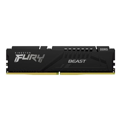 Kingston 16GB (1 x 16GB) FURY Beast, DDR5 6000MHz, CL36, 1.35V, musta
