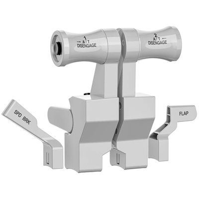 MOZA Racing MTQ Throttle TQB Moduuli, Työntövoiman säädin, harmaa