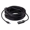 Akasa 3.2 Gen1 USB-A uros -> USB-C naaras -jatkokaapeli, 20m, musta