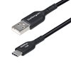 StarTech.com 2.0 USB-C -> USB-A -kaapeli, 0,3m, musta