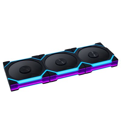 Lian Li UNI FAN SL Flex (Triple Pack), 120mm PWM-laitetuuletinsarja + kontrolleri, musta