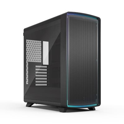 Fractal Design Summit - Ambience Blackout TG Light, ikkunallinen miditornikotelo, musta