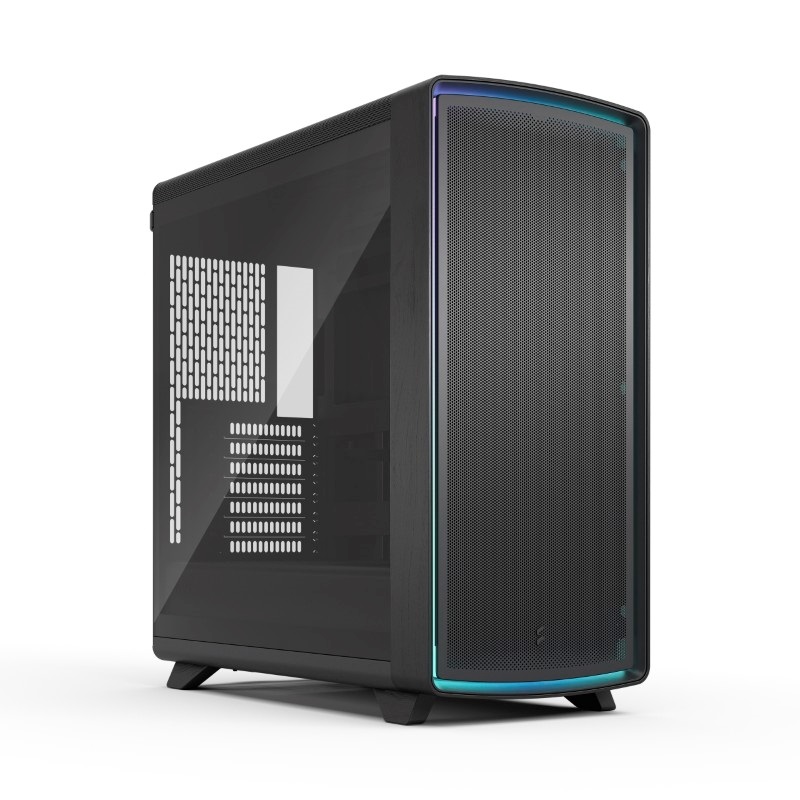 Fractal Design Summit - Ambience Blackout TG Light, ikkunallinen miditornikotelo, musta