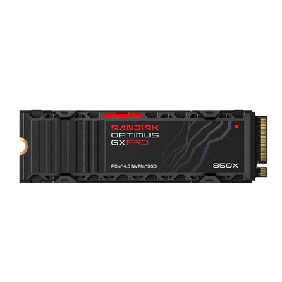 Sandisk 8TB Optimus GX PRO 850X NVMe SSD With Heatsink, M.2 2280, PCIe 4.0 x4, 7200/6600 MB/s