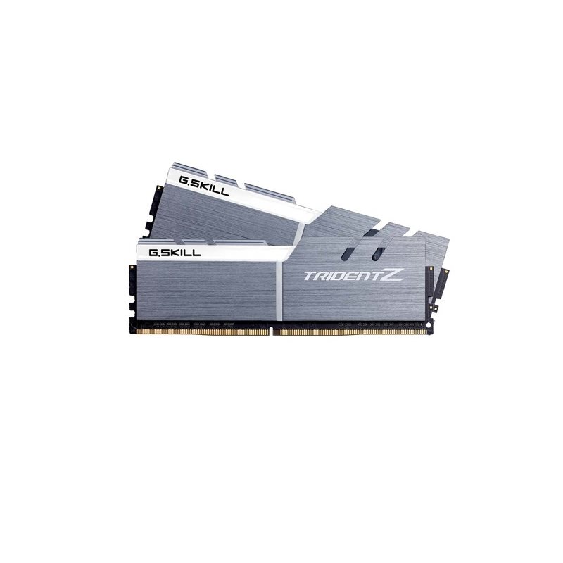 G.Skill 16GB (2 x 8GB) Trident Z, DDR4 4000MHz, CL18, 1.35V harmaa/valkoinen