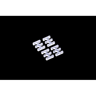 Alphacool Eiskamm X4 - 3mm kirkas - 4kpl