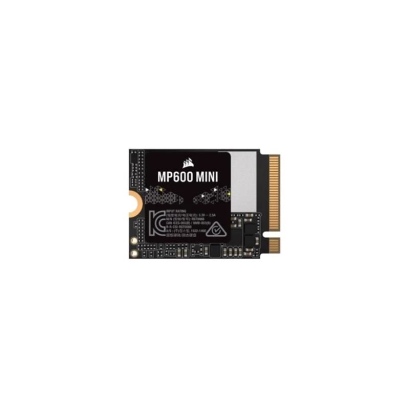 Corsair 1TB MP600 MINI SSD-levy, PCIe Gen4 x4 NVMe M.2 2230, 4800/4800 MB/s