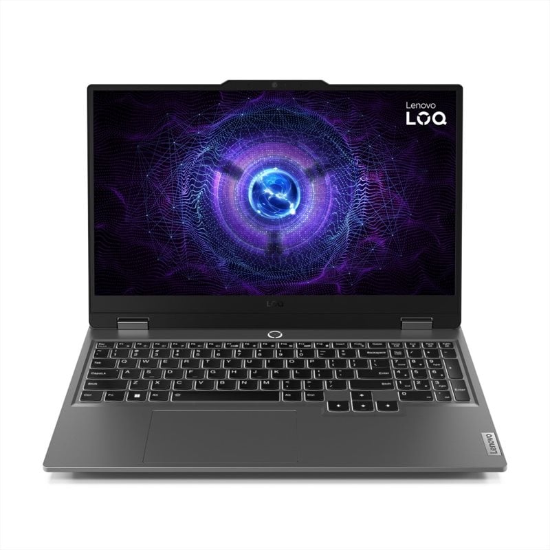 Lenovo 15,6" LOQ 15ARP9, kannettava pelitietokone, Luna Grey