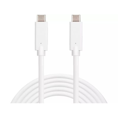 Sandberg 2.0 USB-C -kaapeli, PD 65W, 2m, valkoinen