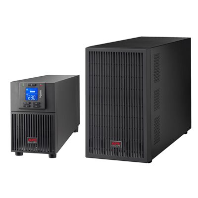APC 2000VA/1800W Easy UPS On-Line SRV -UPS-laite, 4x C13, musta