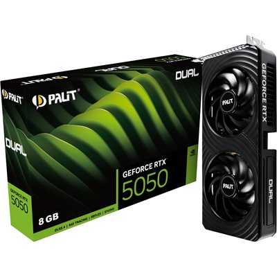 Palit GeForce RTX 5050 Dual -näytönohjain, 8GB GDDR7