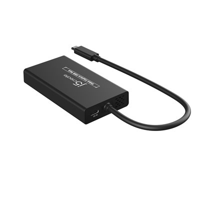 j5create (Outlet) 3.2 Gen1 kuvankaappauskortti USB-C -hubilla, musta