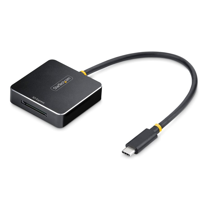 StarTech.com 3.2 Gen2 USB-C SD Express -muistikortinlukija, musta