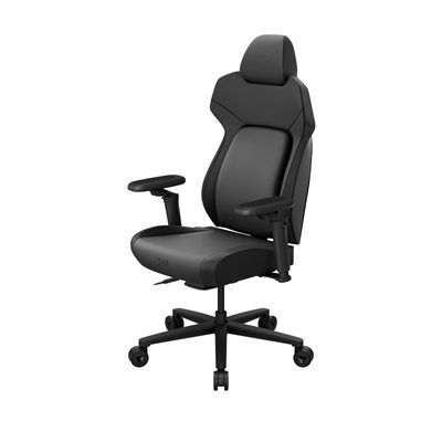 ThunderX3 TX3 Core 360, ergonominen keinonahkainen pelituoli, Modern Black