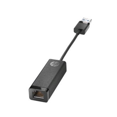 HP USB 3.0 -> Gigabit Ethernet -verkkoadapteri, musta (Poistotuote! Norm. 49,90€)