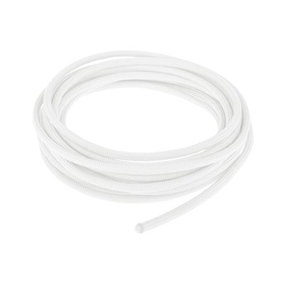 Alphacool AlphaCord Sleeve 4mm - 3,3m punossukka - White (Paracord 550 Typ 3)