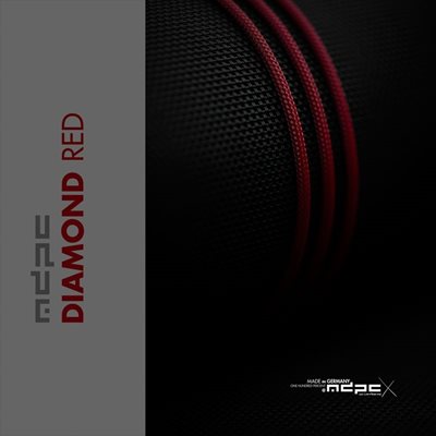 MDPC-X Sleeve Small XTC -modaussukka, 1m, Diamond Red
