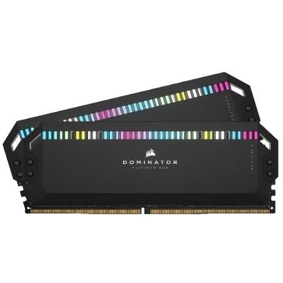 Corsair 64GB (2 x 32GB) Dominator Platinum RGB, DDR5 5600MHz, CL40, 1.25V, musta