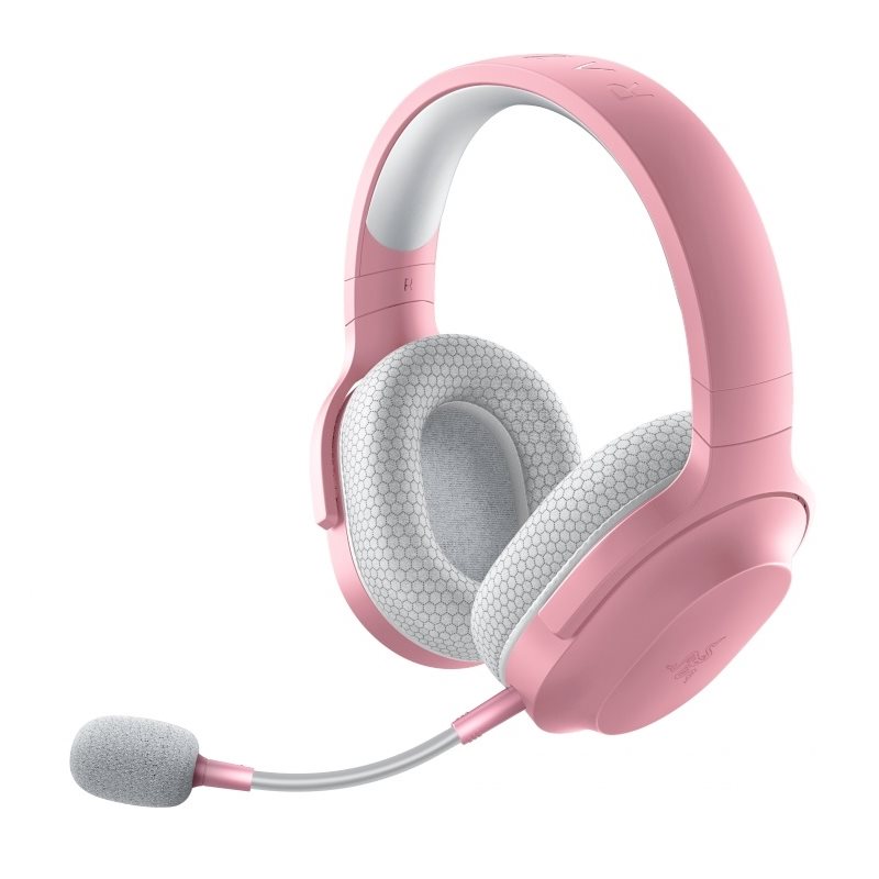 Razer (Outlet) Barracuda X (2022) - Quartz, langattomat pelikuulokkeet mikrofonilla, pinkki