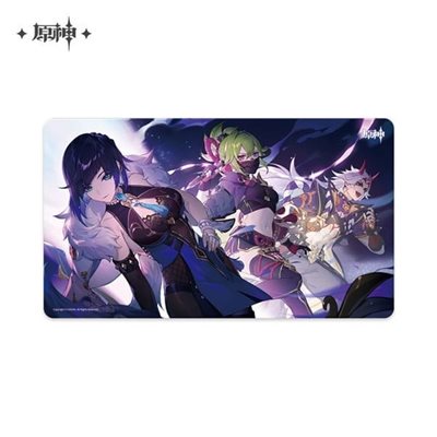 MiHoYo Genshin Impact Mousepad - Yelan, Kuki Shinobu & Arataki Itto -hiirimatto