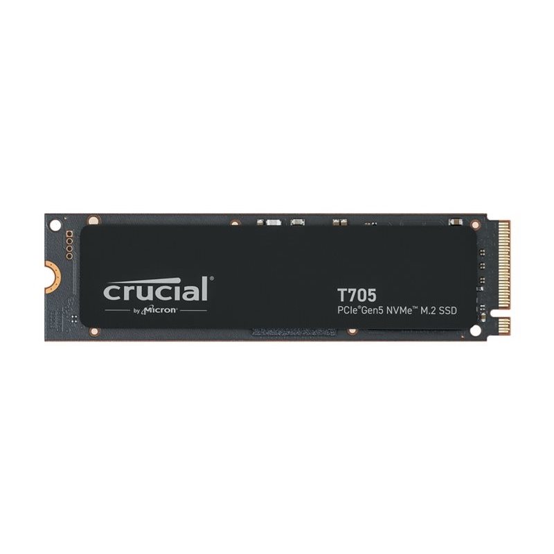 Crucial 1TB T705 PCIe Gen5 NVMe SSD, M.2 2280, 13 600/10 200 MB/s