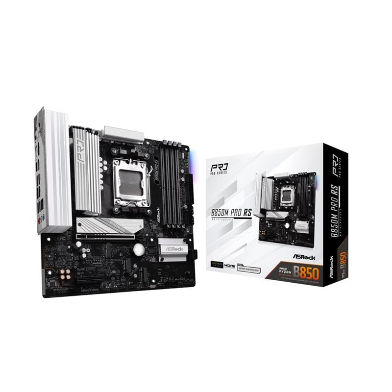 ASRock B850M Pro RS, mATX-emolevy