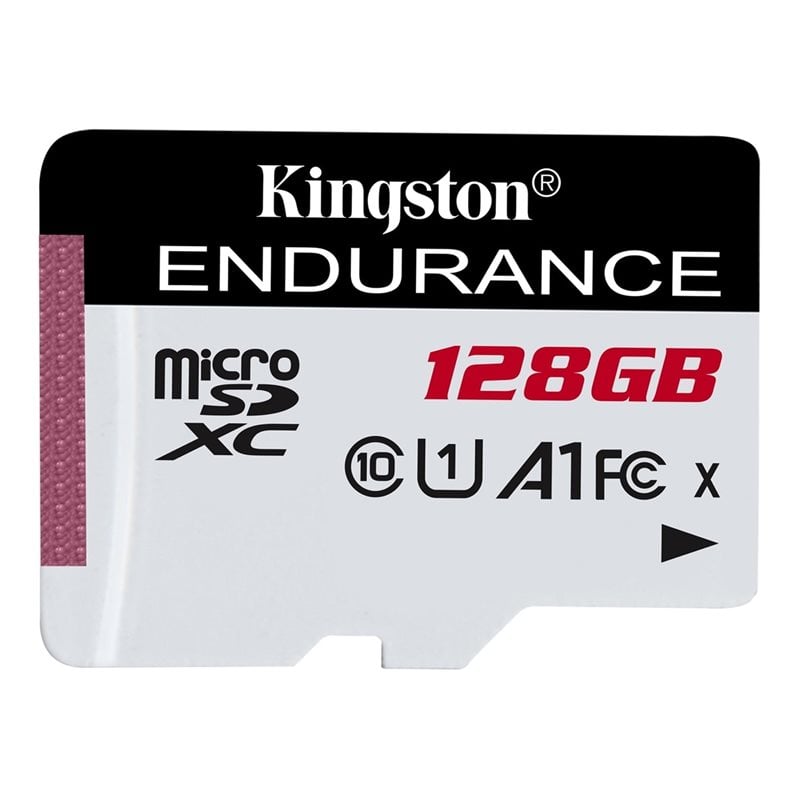 Kingston 128GB High Endurance, microSDXC -muistikortti, UHS-I U1 C10 A1, 95/45 MB/s