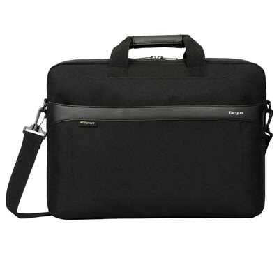 Targus 15-16" GeoLite EcoSmart Slim Brief, kannettavan tietokoneen laukku, musta