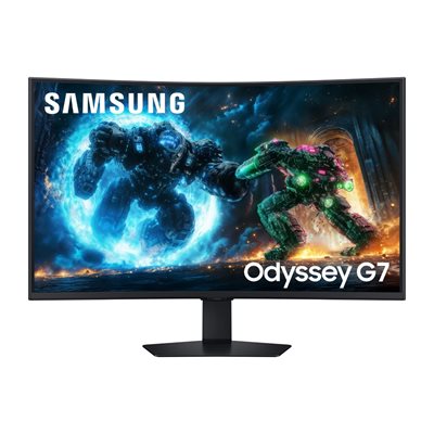 Samsung 37" Odyssey G7 G75F, 165Hz 4K UHD -pelimonitori, musta