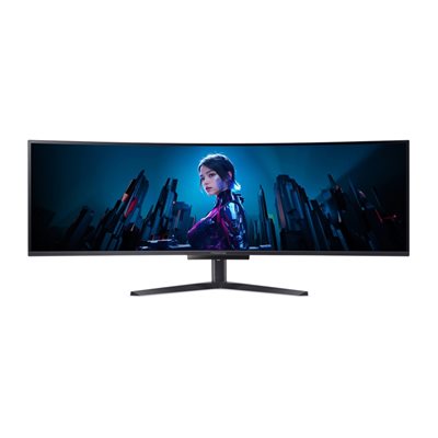 Acer 49" Predator X49 X, kaareva 240Hz DQHD OLED-pelimonitori, musta