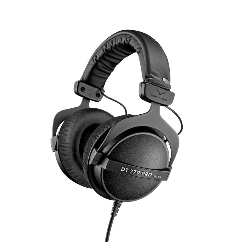 Beyerdynamic DT 770 PRO 32 ohm, suljetut studiokuulokkeet, musta